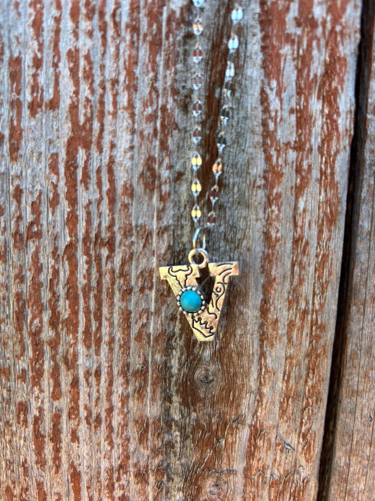 Letter necklace